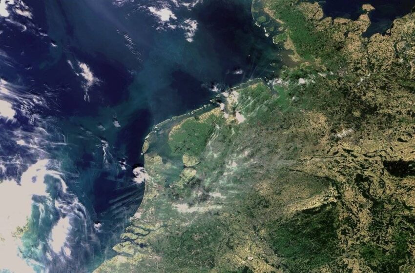 Netherlands from Space