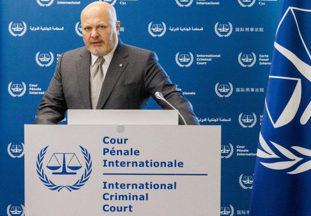 satellite data in court ICC
