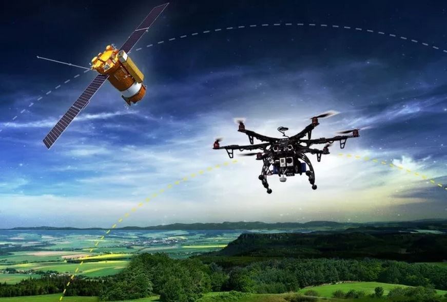 SBIR remote sensing satellite vs drone