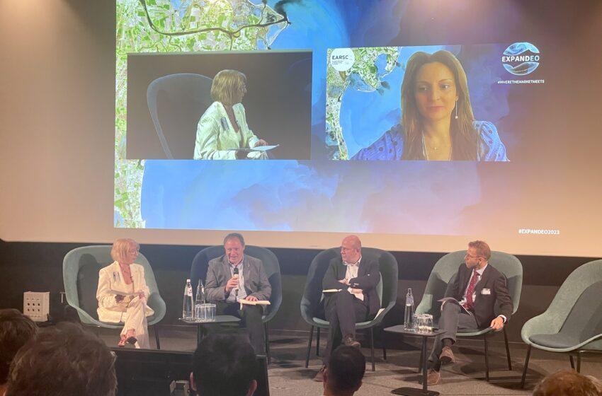  Advancing Sustainable Development through Earth Observation and Space Technologies: Insights from Betty Charalampopoulou at EXPANDEO 2023